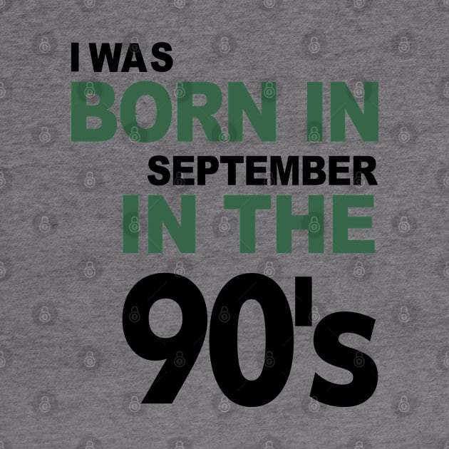 Born in September in the 90's by C_ceconello